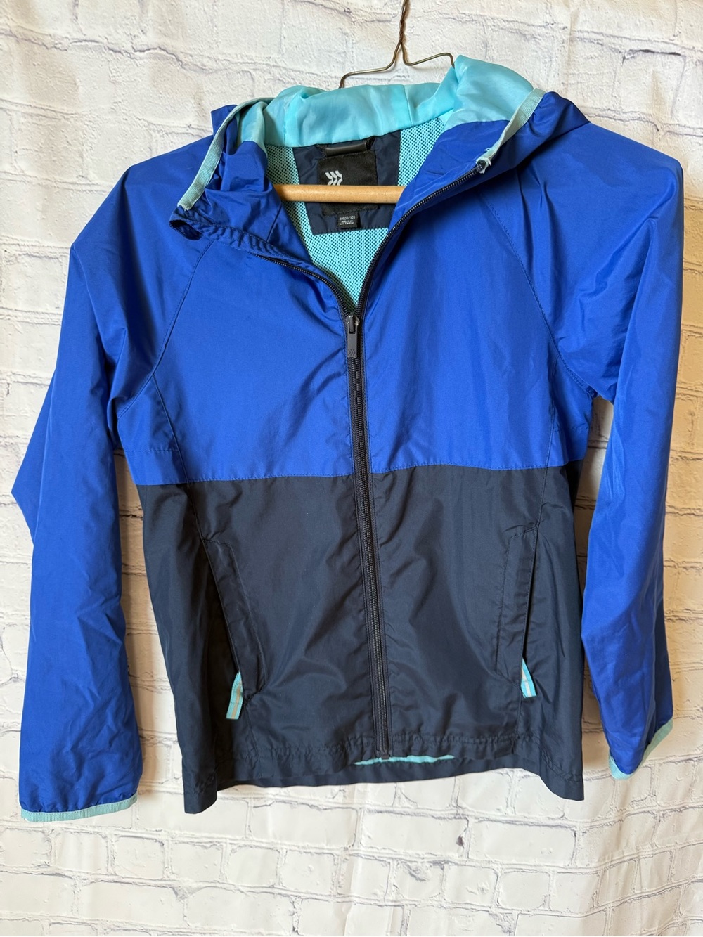Kids Hooded Windbreaker Jacket